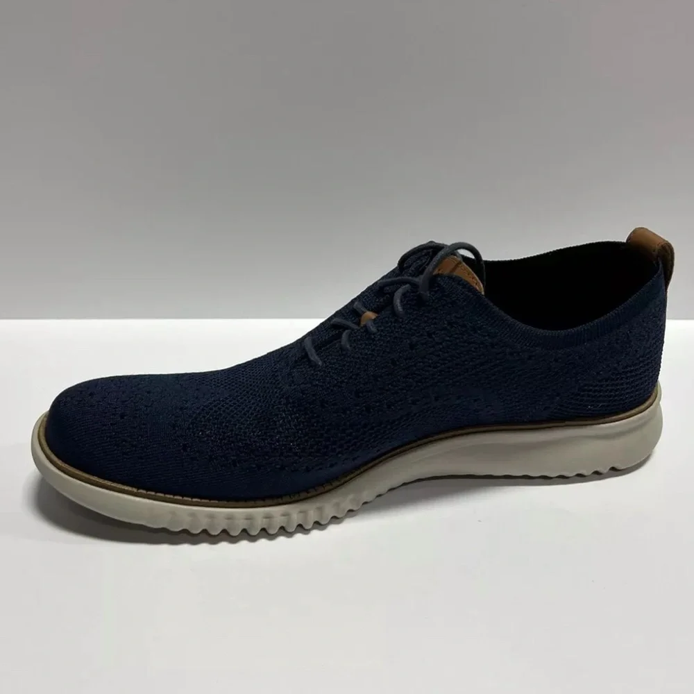 Cole Haan Mens 2.zerogrand Stitchlite Oxford Blue Size 12 M